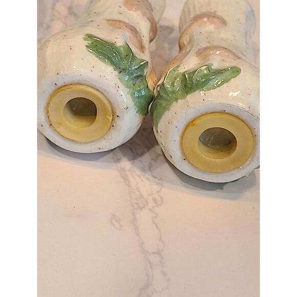 Mushroom Spoon or Tea Rest, Salt Pepper Shakers Retro Kitsch, Novelty Speckled - Picture 8 of 12